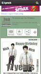 Mobile Screenshot of freshdisney.skyrock.com