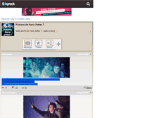 Tablet Screenshot of fictions-harry-potter-7.skyrock.com