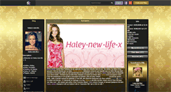 Desktop Screenshot of haley-new-life-x.skyrock.com