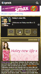 Mobile Screenshot of haley-new-life-x.skyrock.com