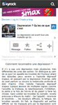 Mobile Screenshot of depression-luttons.skyrock.com
