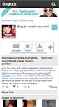 Mobile Screenshot of crystel-sexy-mini.skyrock.com