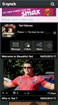 Mobile Screenshot of beautiful-ted.skyrock.com