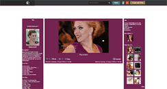 Desktop Screenshot of onliine-scarlett.skyrock.com