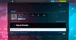 Desktop Screenshot of kizomba.skyrock.com