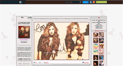 Desktop Screenshot of demetria-lovatz.skyrock.com