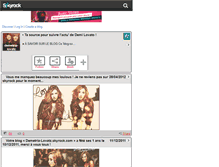 Tablet Screenshot of demetria-lovatz.skyrock.com