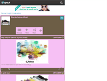 Tablet Screenshot of feiyue-officiel.skyrock.com