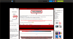 Desktop Screenshot of paroledemains.skyrock.com