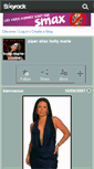 Mobile Screenshot of holly-marie-combe.skyrock.com