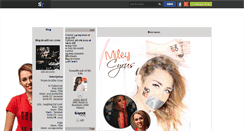 Desktop Screenshot of miil-ray-cyrus.skyrock.com