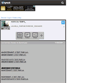 Tablet Screenshot of abonnez-vous.skyrock.com