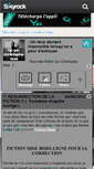 Mobile Screenshot of fic-on-christophe-mae.skyrock.com