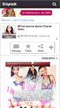 Mobile Screenshot of imanchanel-source.skyrock.com