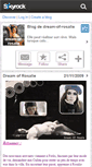 Mobile Screenshot of dream-of-rosalie.skyrock.com