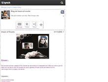 Tablet Screenshot of dream-of-rosalie.skyrock.com