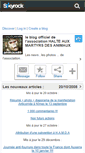Mobile Screenshot of animaux89.skyrock.com