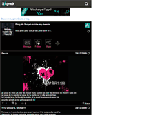 Tablet Screenshot of forget-inside-my-hearts.skyrock.com