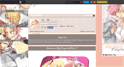 Desktop Screenshot of fairytailnalu.skyrock.com