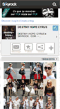 Mobile Screenshot of destiny--hope--cyrus.skyrock.com