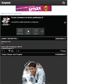 Tablet Screenshot of chanteurs-series-forever.skyrock.com