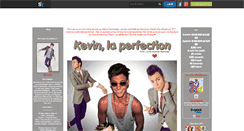 Desktop Screenshot of cute-kevin.skyrock.com