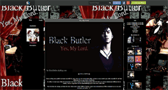 Desktop Screenshot of blackbutler.skyrock.com