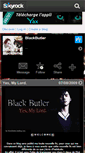 Mobile Screenshot of blackbutler.skyrock.com