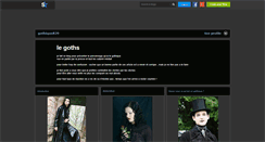Desktop Screenshot of gothique839.skyrock.com