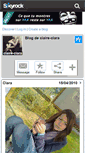 Mobile Screenshot of claire-clara.skyrock.com