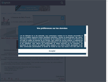Tablet Screenshot of nela-franck.skyrock.com