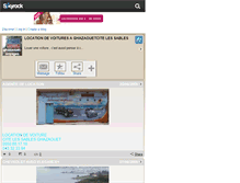 Tablet Screenshot of ghazaouet-voyages.skyrock.com