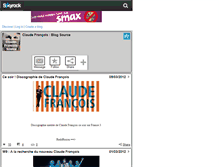 Tablet Screenshot of claude-francois-source.skyrock.com
