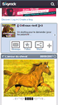 Mobile Screenshot of chevaux--love.skyrock.com