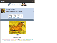 Tablet Screenshot of chevaux--love.skyrock.com