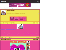 Tablet Screenshot of fanclub-ramdam.skyrock.com