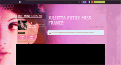 Desktop Screenshot of moi-mini-miss-59.skyrock.com