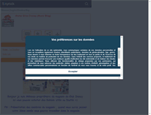 Tablet Screenshot of magasin-le--club--disney.skyrock.com