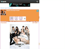 Tablet Screenshot of gossip-girl-resume.skyrock.com