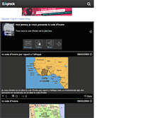 Tablet Screenshot of cote-d-ivoire.skyrock.com