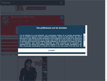 Tablet Screenshot of michaeljackson-ziik2.skyrock.com