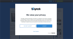 Desktop Screenshot of creatyves.skyrock.com