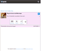 Tablet Screenshot of amour-and-mensonge.skyrock.com