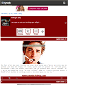 Tablet Screenshot of edward-pattinson.skyrock.com