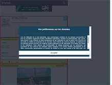 Tablet Screenshot of lesmillegoules.skyrock.com