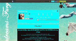 Desktop Screenshot of horsedreams-fury.skyrock.com
