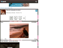 Tablet Screenshot of dahui-dahuette.skyrock.com