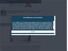 Tablet Screenshot of love-de-miichael-jackson.skyrock.com