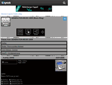 Tablet Screenshot of generation-music-2009.skyrock.com
