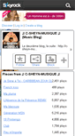 Mobile Screenshot of c-sheyn-musique.skyrock.com